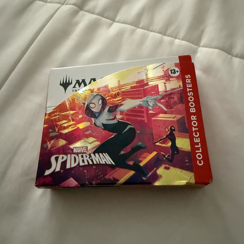 Marvel Spider-Verse Collector Set with Red and Purple Accents